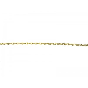 Gold Filled Yellow Prince of Wales Rope Chain - 1.3mm