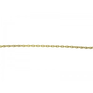 Gold Filled Yellow Prince of Wales Rope Chain - 1.3mm