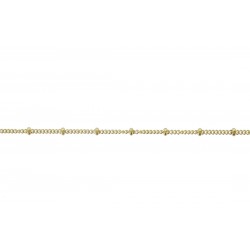 Gold Filled Ball and Curb Chain 2mm 