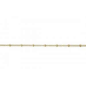 Gold Filled Ball and Curb Chain - 2mm 