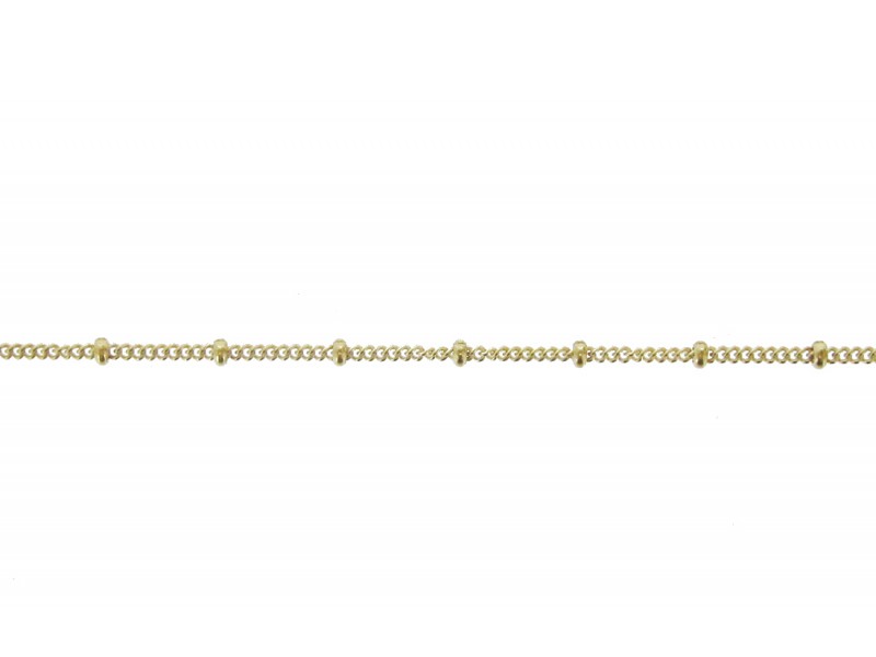 Gold Filled Ball and Curb Chain - 2mm 