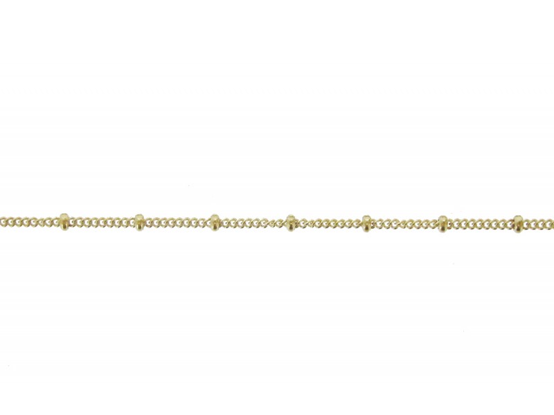 Gold Filled Ball and Curb Chain 2mm 