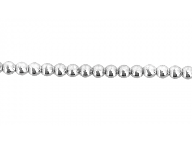 Silver 935 Pearl Wire 2.50mm
