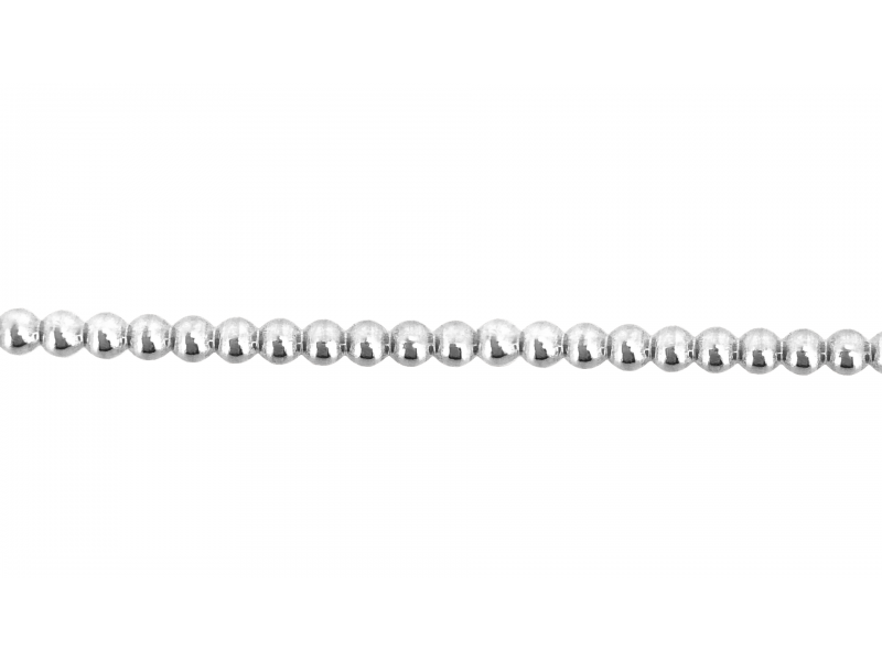 Silver 935 Pearl Wire 1.30mm