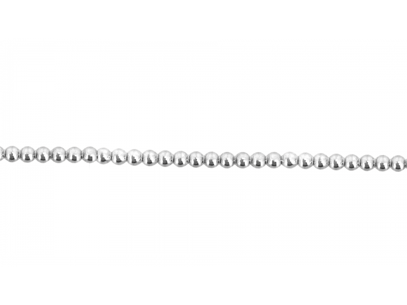 Silver 935 Pearl Wire 0.75mm