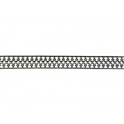 Silver 935 Ribbon / Gallery Strip, 3097