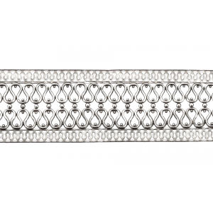 Silver 935 Ribbon / Gallery Strip, 3497