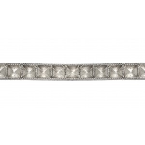 SILVER 935 GALLERY PATTERN STRIP (3062)