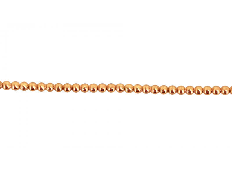 Gold Filled Pearl Wire Red 1.00mm