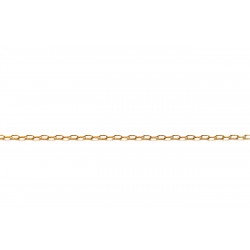 Gold Filled Fine Drawn Cable Chain - 0.3 mm