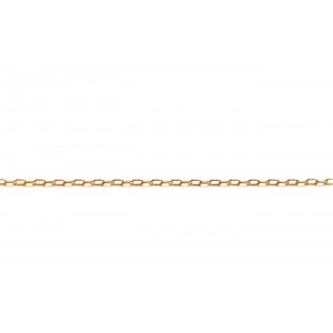 Gold Filled Fine Drawn Cable Chain - 0.3 mm
