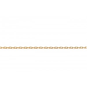 Gold Filled Fine Drawn Cable Chain - 0.3 mm