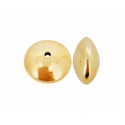 Gold Filled saucer beads 17mm