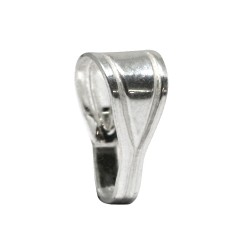 Sterling Silver 925 Clip Bail / Locket Bail - 5.5mm x 2mm 