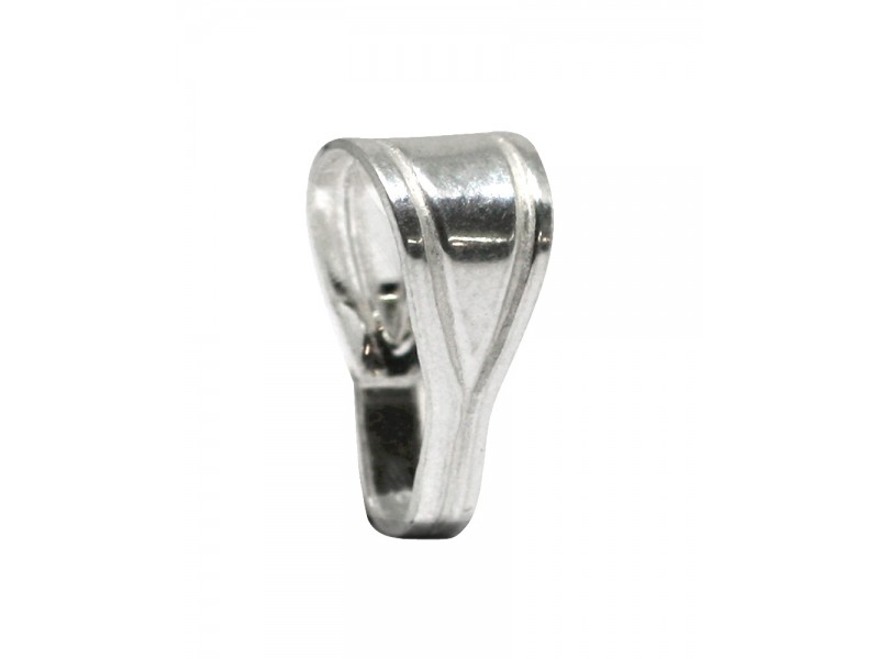 Sterling Silver 925 Clip Bail / Locket Bail - 5.5mm x 2mm 