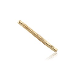 10K Yellow Gold Screw Earring Posts 10mm for 6100004 backs