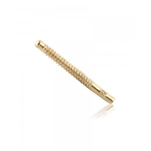 10K Yellow Gold Screw Earring Posts 10mm for 6100004 backs