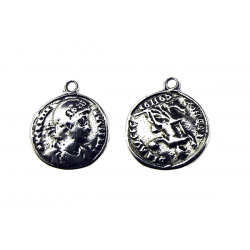 Sterling Silver 925 Coin Pendant