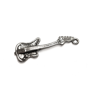 Sterling Silver 925 Guitar Charm