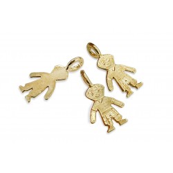 Gold Plated Boy Charm