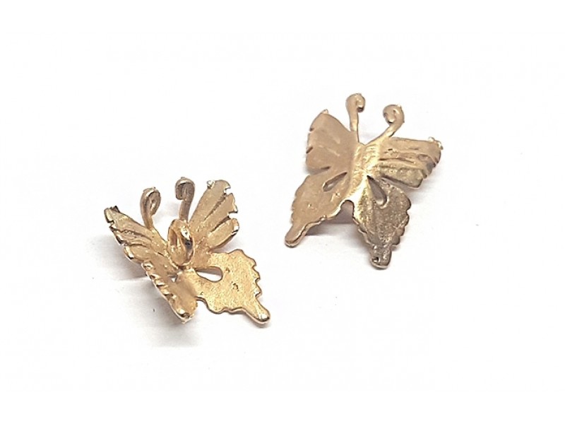 Gold Plated Butterfly Charm