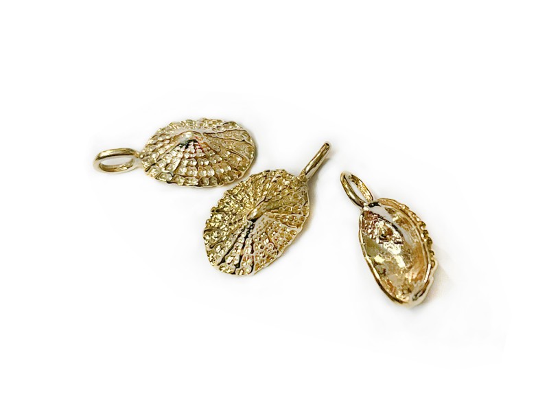 5% 14K GOLD PLATED SEA BARNACLE CHARM