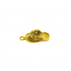 Gold Filled Flip Flop Charm, 5.7 x 12.6mm