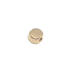 Gold Plated Round Spacer Bead