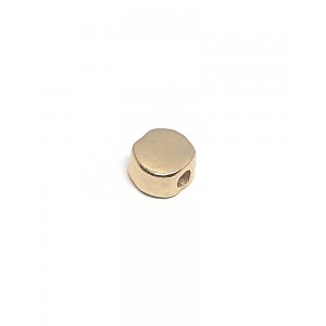 Gold Plated Round Spacer Bead