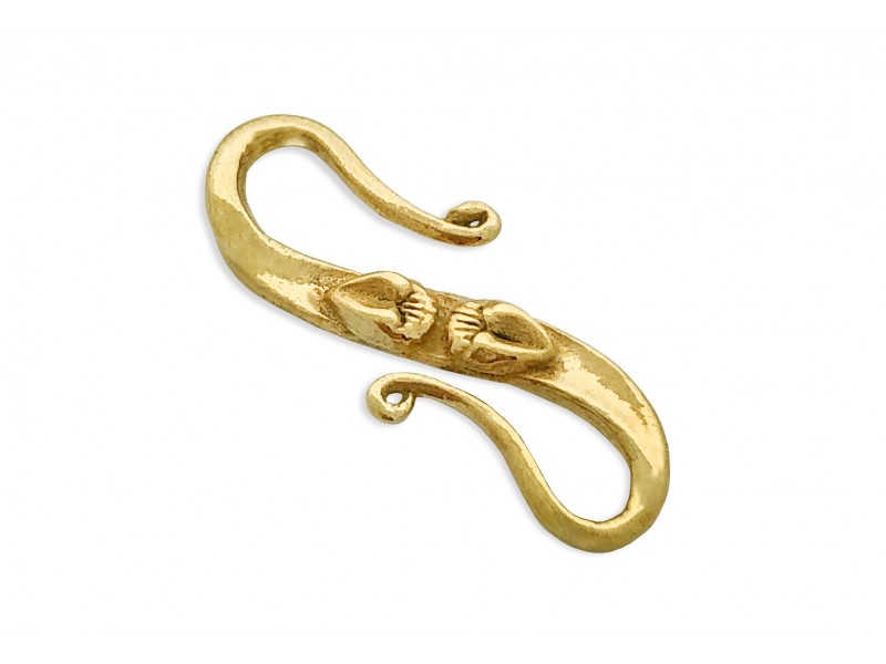 5% 14K GOLD PLATED S HOOK 