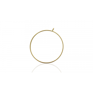 Gold Filled Flat Wire Ring - 50mm