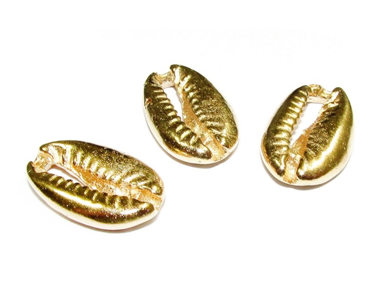 Gold Plated Cowry Shell