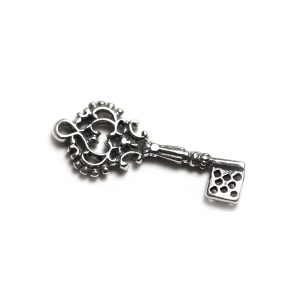 Sterling Silver 925 Key Pendant