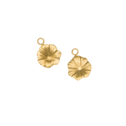 Gold Filled Large Flower Charm