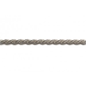 Sterling Silver 925 Twisted Rope Chain - 2mm (35)