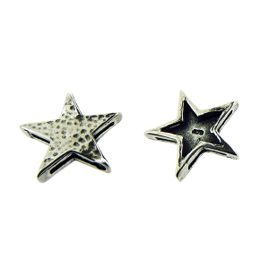 Sterling Silver 925 Large Star Pendant 15.45mm