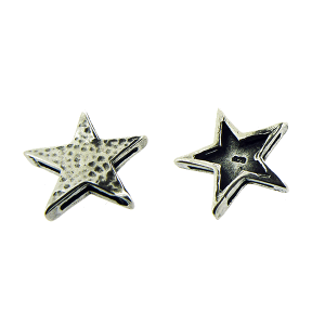 Sterling Silver 925 Large Star Pendant