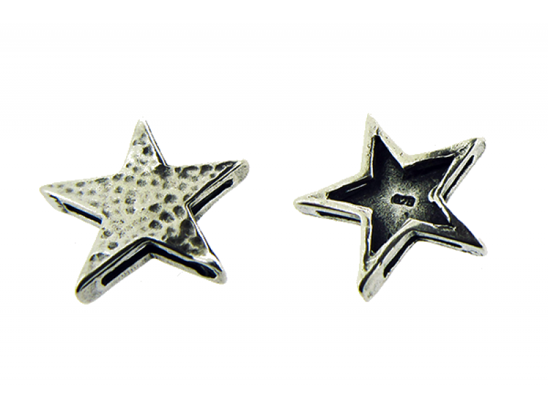 Sterling Silver 925 Large Star Pendant