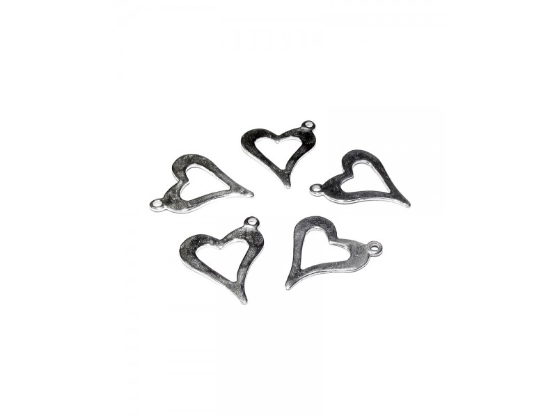 Sterling Silver 925 Heart Pendant