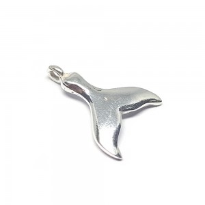 Sterling Silver 925 Small Whale Tail