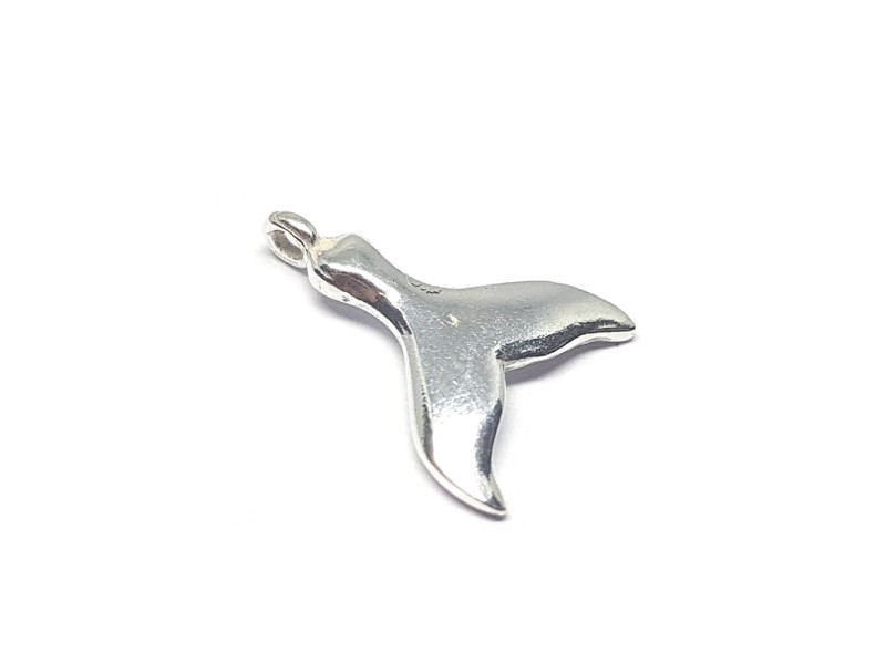 Sterling Silver 925 Small Whale Tail