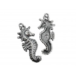 Sterling Silver 925 Large Seahorse Pendant 