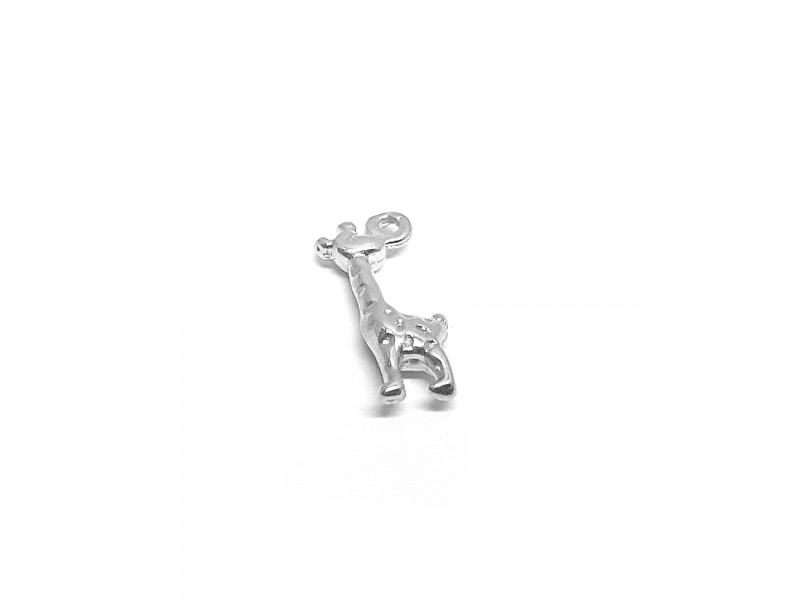 Sterling Silver 925 Tiny Giraffe Charm