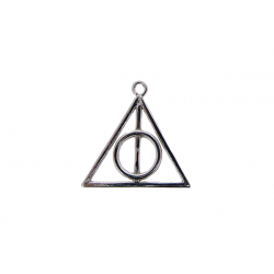 Sterling Silver 925 ''Deathly Hallows'' Symbol Pendant