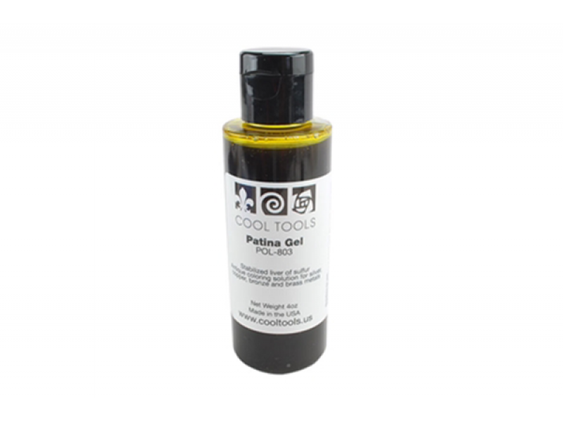 PATINA GEL Liver of Sulfur 2oz for Silver, Copper, Bronze & Brass