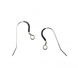 Sterling Silver 925 Ear Wires 19mm