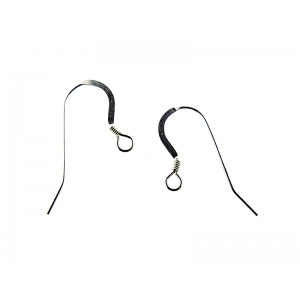 Sterling Silver 925 Ear Wires - 21mm