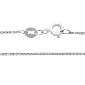 SILVER 925 READY MADE 1.5mm SPIGA CHAIN 20 INCH