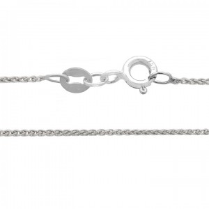 Ready Made Sterling Silver 925 Spiga Chain - 1.5mm / 20"