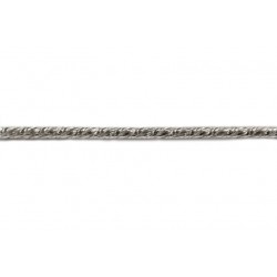 Sterling Silver 925 Rope Chain, 2.1 mm (24)